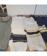 Lot of Hockey Socks White Gold Navy Gray 6 Pairs See Photos - $658.58 MXN