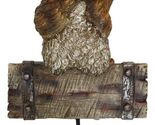 Rustic Country Farm Barn Chicken Hen Perched On Wood Plank Laying Egg Wa... - $19.99