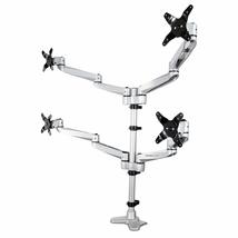 StarTech.com Desk Mount Quad Monitor Arm  Premium Articulating VESA 4 Monitor M - £519.87 GBP