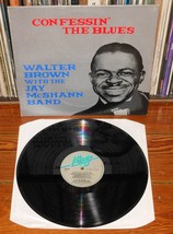 Walter Brown With The Jay Mcshann Band - Confessin&#39; The Blues UK LP - £7.58 GBP