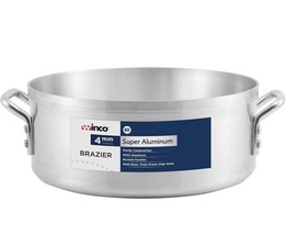 Winco USA Super Aluminum Braizer, Heavy Weight, 24 Quart, Aluminum - $69.02