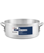Winco USA Super Aluminum Braizer, Heavy Weight, 24 Quart, Aluminum - $1,288.89 MXN