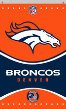 Denver Broncos Football Team Memorable Flag 90x150cm3x5ft Fan Best banner - £11.11 GBP