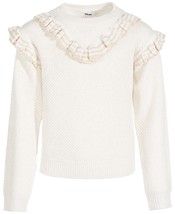 Epic Threads Toddler &amp; Little Girls Double-Ruffle Pullover Sweater, - Angel W... - $25.25