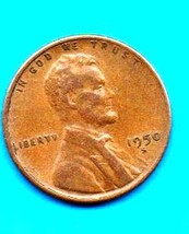 1950 S Lincoln Wheat Penny - Circulated - About XF - $4.99