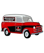 Hood Tires Delivery Service Truck Metal Heavy Steel Sign 23&quot; x 13&quot; UV Co... - £96.90 GBP