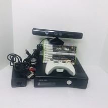 Microsoft Xbox 360 S 1439 Video Game Console Bundle W/ Games Controller ... - $138.50
