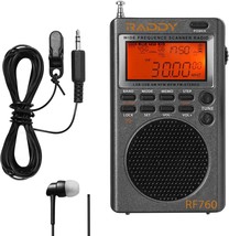 Raddy Rf760 Portable Ssb Shortwave Radio Receiver With Full, Foot Wire Antenna. - £61.22 GBP