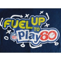 NFL National Football League Sponsor T Shirt Fuel Up to Play 60 Size XL ... - £7.84 GBP