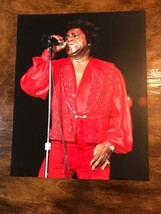 Vintage James Brown Godfather Of Soul 8x10 Glossy Photo Singing - £6.37 GBP