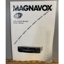 Magnavox VCR VHS Player Manual Operations Paper VRC602MG - $10.80