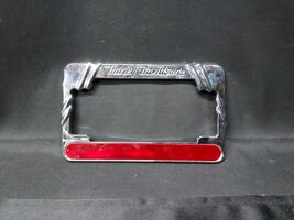 Harley Davidson Motorcycle OEM Script Chrome License Plate Frame - $13.25