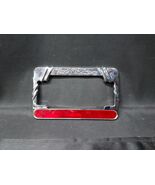 Harley Davidson Motorcycle OEM Script Chrome License Plate Frame - $13.25