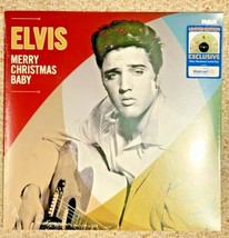 Elvis Presley Merry Christmas Baby Limited Edition Winter Wonderland Swirl Vinyl - £57.99 GBP