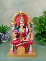 9.25&quot; Goddess Lalitha Devi Statue Tripura Sundari Lalita India Mother Go... - $94.05