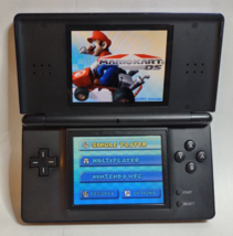 Nintendo DS Lite Handheld Console Cobalt Blue &amp; Black USG-001 Tested Working GBA - £54.29 GBP