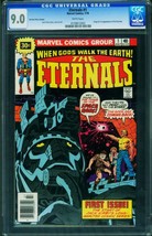 THE ETERNALS #1 CGC 9.0 30 cent variant-unpressed- 0139812003 - $2,512.30