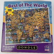 Dowdle Folk Art Best of the World 100 Piece Jigsaw Puzzle - Eric Dowdle ... - $15.83