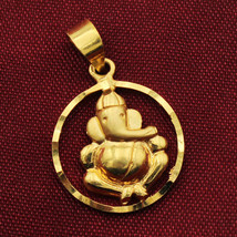 22Cts Yellow Gold Ancient Style Jewels Lockets Pendant For Half-Sister - £300.87 GBP