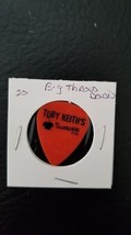 TOBY KEITH - &quot;TOBY KEITH&#39;S BIG THROW DOWN / BLANK&quot; TOUR CONCERT GUITAR PICK - £15.72 GBP
