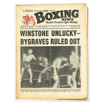 Boxing News Magazine January 31 1964 mbox3415/f  Vol 20 No.5 Winstone unlucky-By - £3.07 GBP