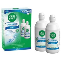 DAMAGE BOX Opti-Free Puremoist Multi-Purpose Contact Lens Cleaning and - $345.41 MXN