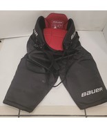 Bauer hockey padded shorts youth Jr. large black - $367.35 MXN