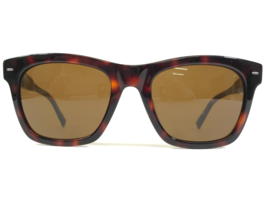 John Varvatos Sunglasses V510 UF TORTOISE Thick Rim Frames with Brown Le... - $121.74