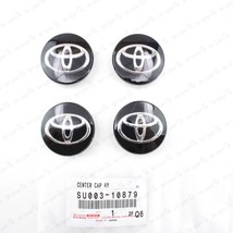 Genuine Toyota 13-16 GT86 86 ZN6 Scion Frs Black Center Wheel Caps Jdm Set Of 4 - £59.81 GBP