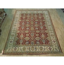 Dazzling 8x10 Hand Knotted Vegetable Dyed Chobi Rug B-72538 - £833.86 GBP