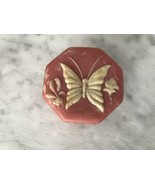 Vintage Trinket Butterfly Incolay Box Robert Nemith - $7.50