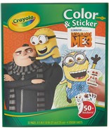 Crayola Despicable Me Color &amp; Sticker Book, Gift for Kids, Age 3, 4, 5, ... - £4.78 GBP