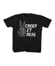 American Classics Black &#39;Creep It Real&#39; Tee Size Small NWOT - £5.34 GBP