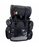 Motorcycle Sissy Bar Bag Biker Apparel Rider Bag Travel Luggage with Map... - £62.86 GBP