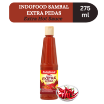 Indofood Extra Hot Chili Sauce Sambal Extra Pedas 275 ml Premium Seasoning - $26.06