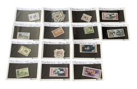 Dominican Republic Stamp Collection Lot Vintage Used & Mint on Cards image 4