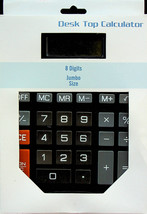 Desk Top Calculator with Jumbo Size Keys - Fourstar Group, China - New i... - $9.04