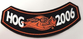 Harley Davidson Owners Group HOG 2006 Rocker Patch NEW 6 Inches Wide 2&quot; ... - $14.95