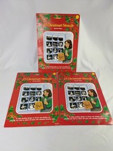 Vintage Christmas Stencils Designs Paper for Mirrors Windows - £13.86 GBP