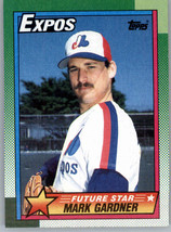 1990 Topps 284 Mark Gardner Future Star  Rookie Montreal Expos - £1.56 GBP