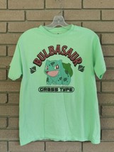 Green Pokemon Bulbasaur Grass Type T-Shirt Size: Small - £13.83 GBP