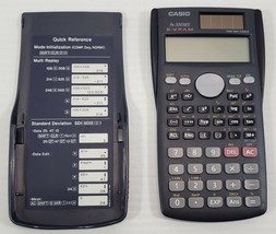 Casio fx-300MS Solar Scientific Calculator S-V.P.A.M. with Cover - $7.91