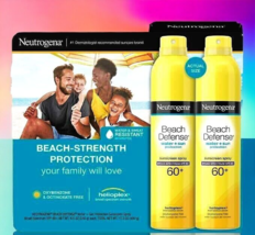 Neutrogena Sunscreen Broad Spectrum Spf 60+ Set Of 2x8.5 Oz Exp 12-2024 - $20.56