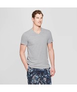 Goodfellow & Co Men's Every Wear Short Sleeve V Neck Tee Shirt LARGE Casual Gray - $12.99