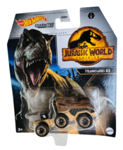 Hot Wheels Character Cars Jurassic World Dominion Tyrannosaurus REX - $107.37 MXN