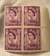 Vintage Uk Stamp Queen Elizabeth “Wilding” 1967 Jersey Island Regional P... - $10.40