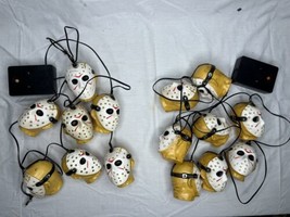 2 Sets Jason Voorhees Friday The 13th Musical Battery Operated String Lights - $39.60