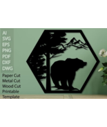 Laser Cut Bear Deer Wolf Scene Set of 4 - $3,990.00
