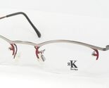 Occhiali Vintage RK DESIGN RK76 761 ARGENTO BURGUNDY UNICI 48-18-140mm G... - $96.02