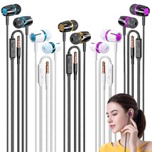 Rayleigh Wired Earbuds 5 Pack, Earbuds Headphones with Microphone, Earph... - $28.70